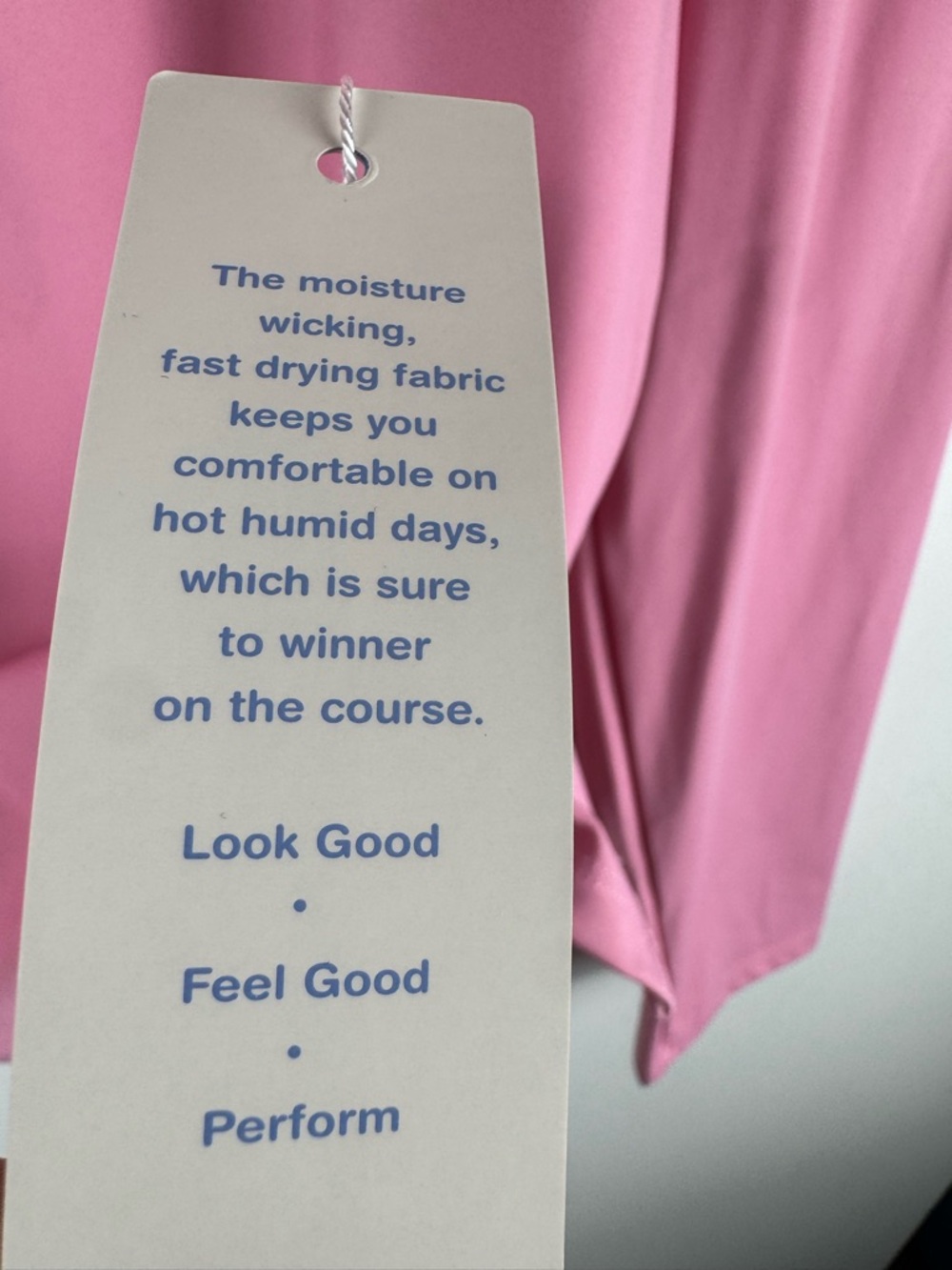 Cegolfs UPF 50+ Ruffle Neck Sweatshirt Sz XXL Preppy Tennis Pink Outdoor NEW - Picture 6 of 8